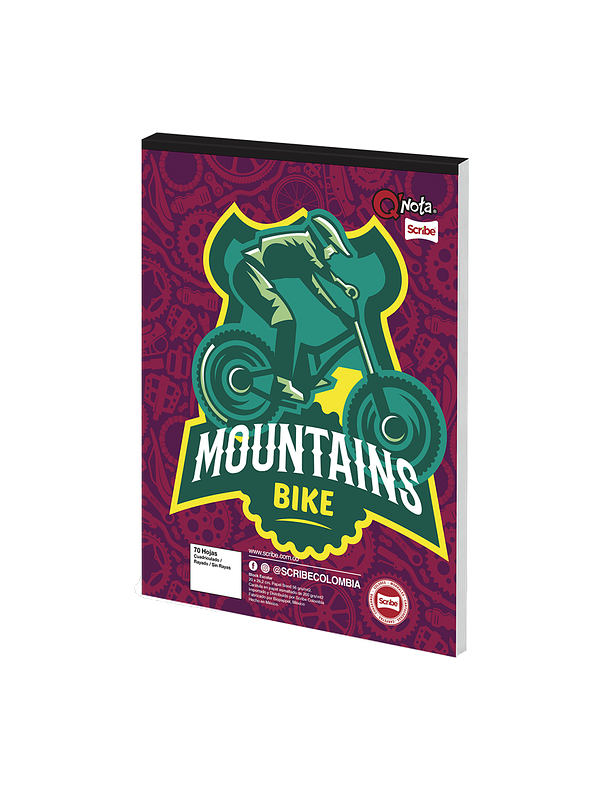 Block Tamaño Oficio Q´Nota Masculino 3