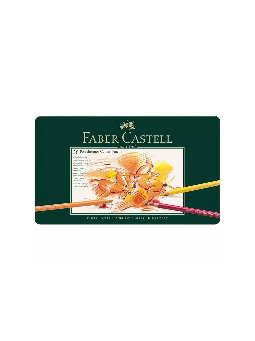 Colores Faber-Castell Polychromos x 36 Unidades 1
