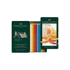 Colores Faber-Castell Polychromos x 12 Unidades 