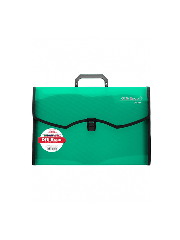 Archivador Offi-esco OE-456 Fuelle Oficio Traslucido  6