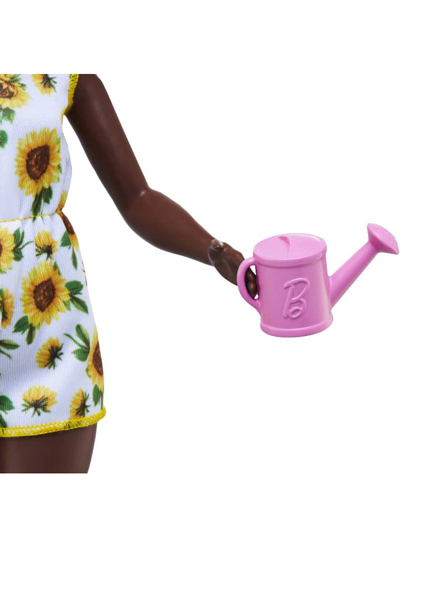 Barbie Set De Jardinería Muñeca y Mascotas  2