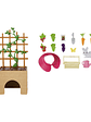 Barbie Set De Jardinería Muñeca y Mascotas  - Miniatura 6