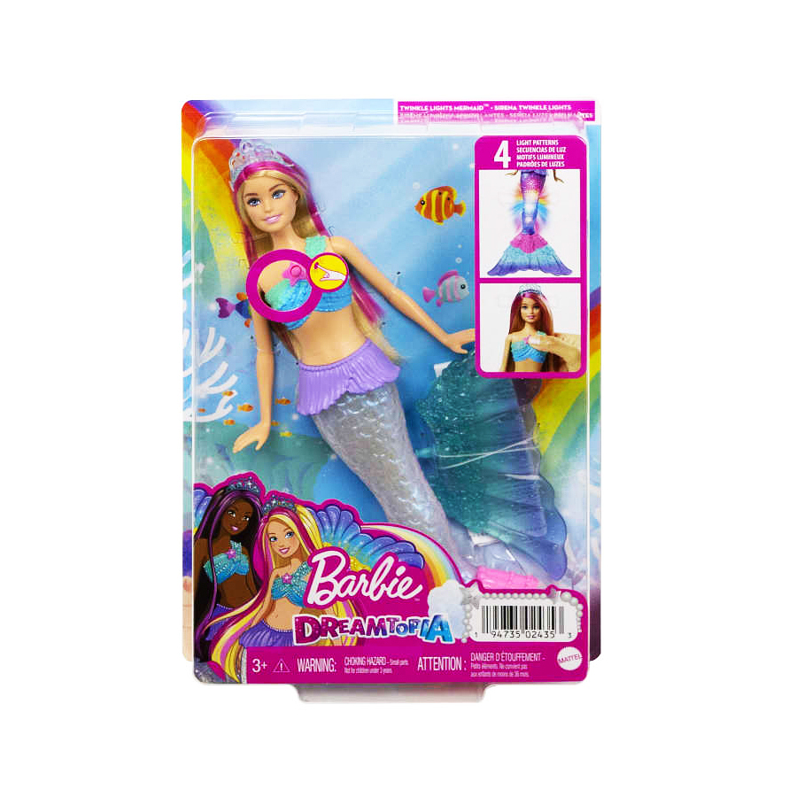 Barbie Lt Sirena Luces Brillantes  3