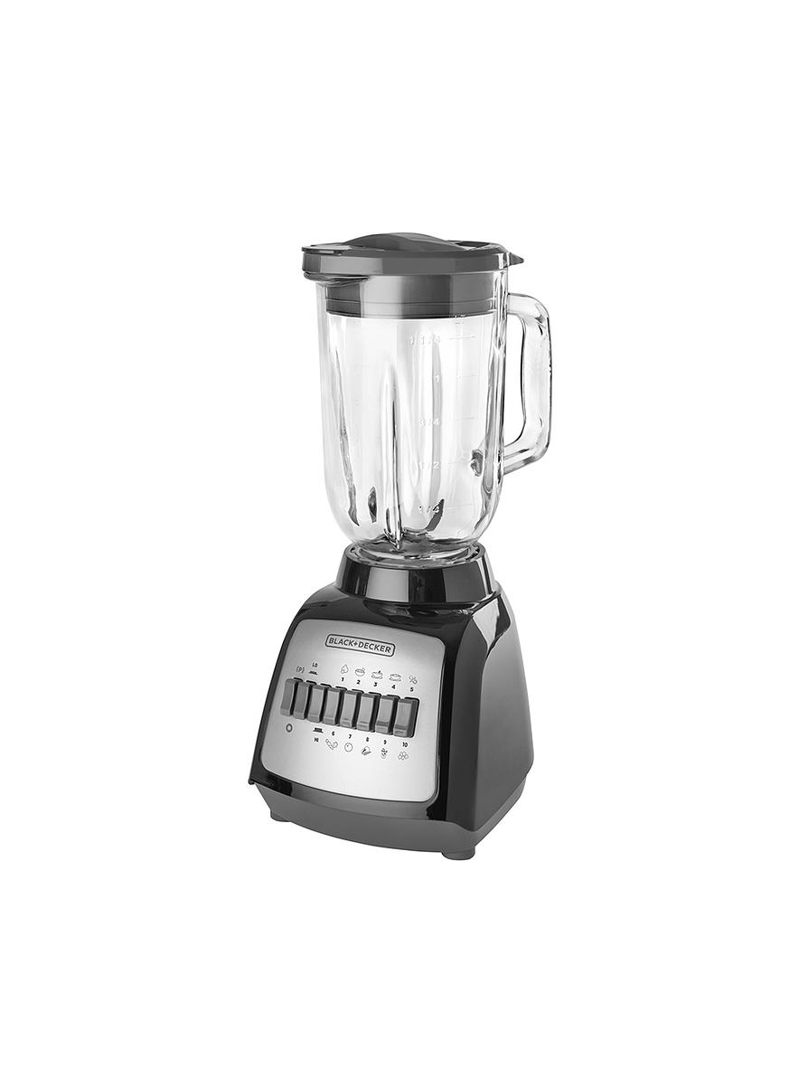 Licuadora Black + Decker 10 Velocidades Jarra Vidrio 2