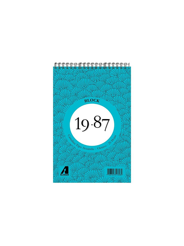 Block Acuarela 1/8 X 25 Hojas  1
