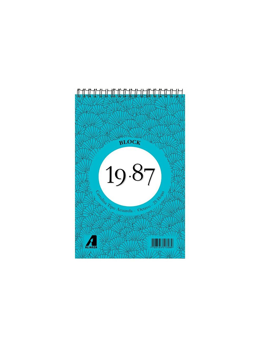Block Acuarela 1/8 X 25 Hojas  1