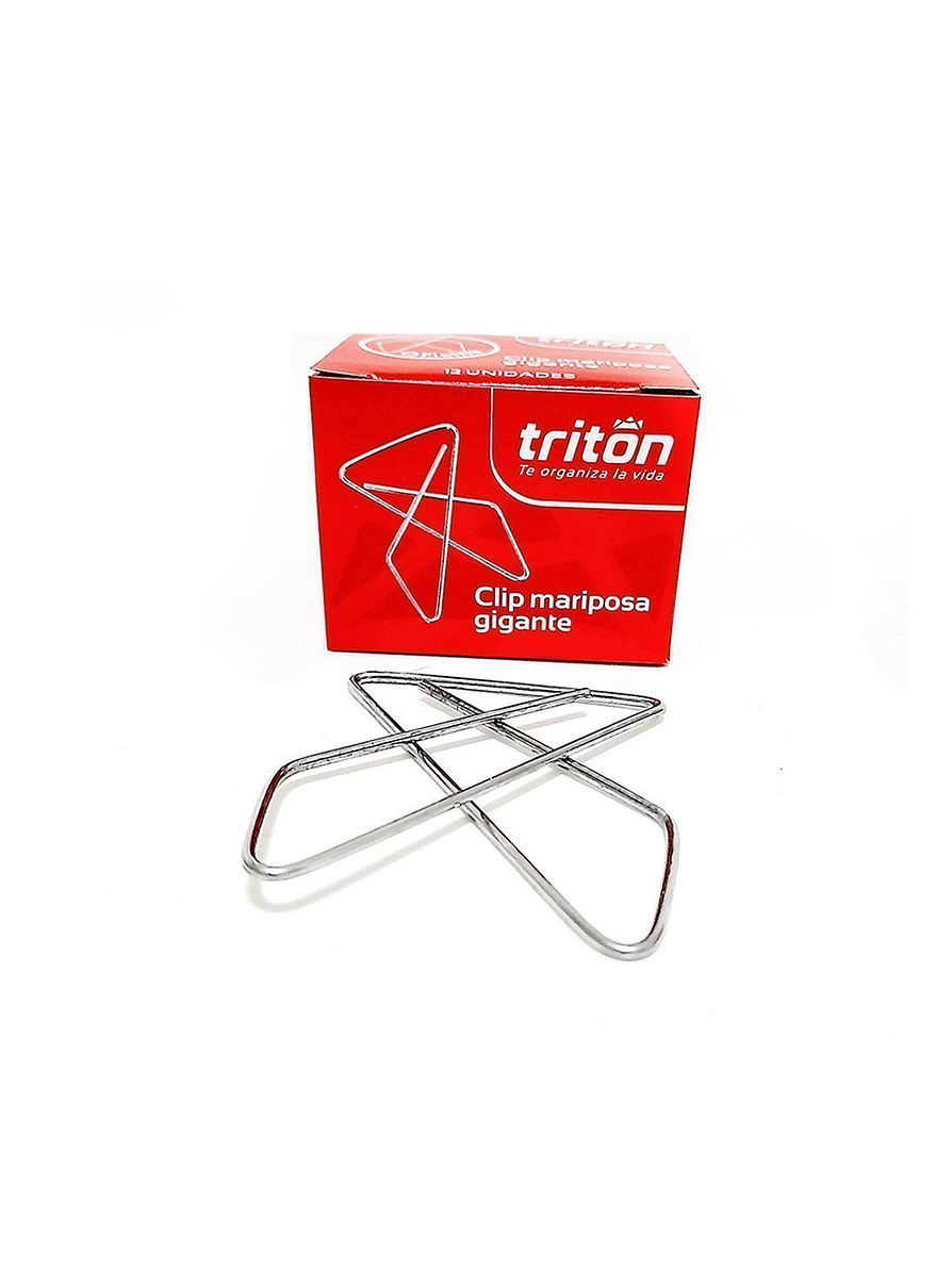 Clips Metálico Mariposa Gigante Tritón  1