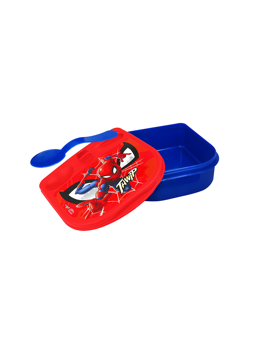 Set Lonchera Pox + Cuchara Spiderman  1