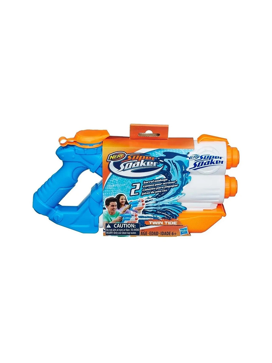 Nerf Super Soaker 2 Cañones Para Empapar  1