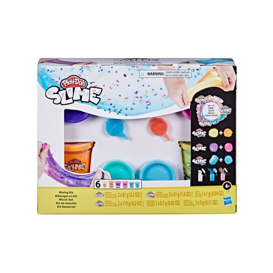 Play Doh Slime Kit Mixing  1