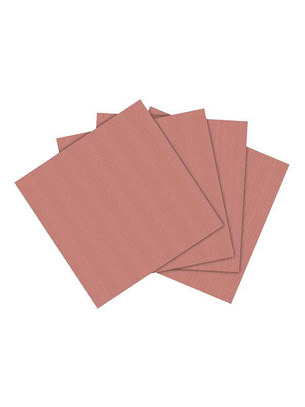 Servilleta Pequeña Dorado Rosa X 20 Unidades 1