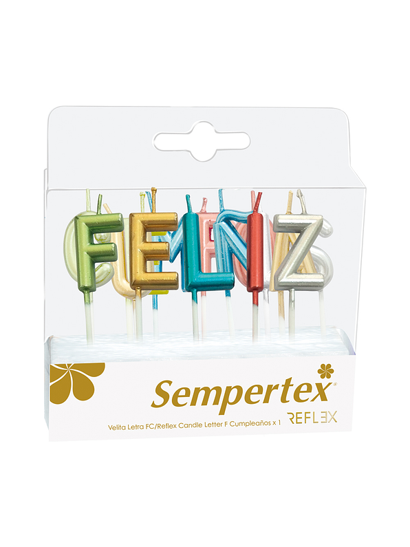 Velitas En Letras Feliz Cumpleaños Reflex 1