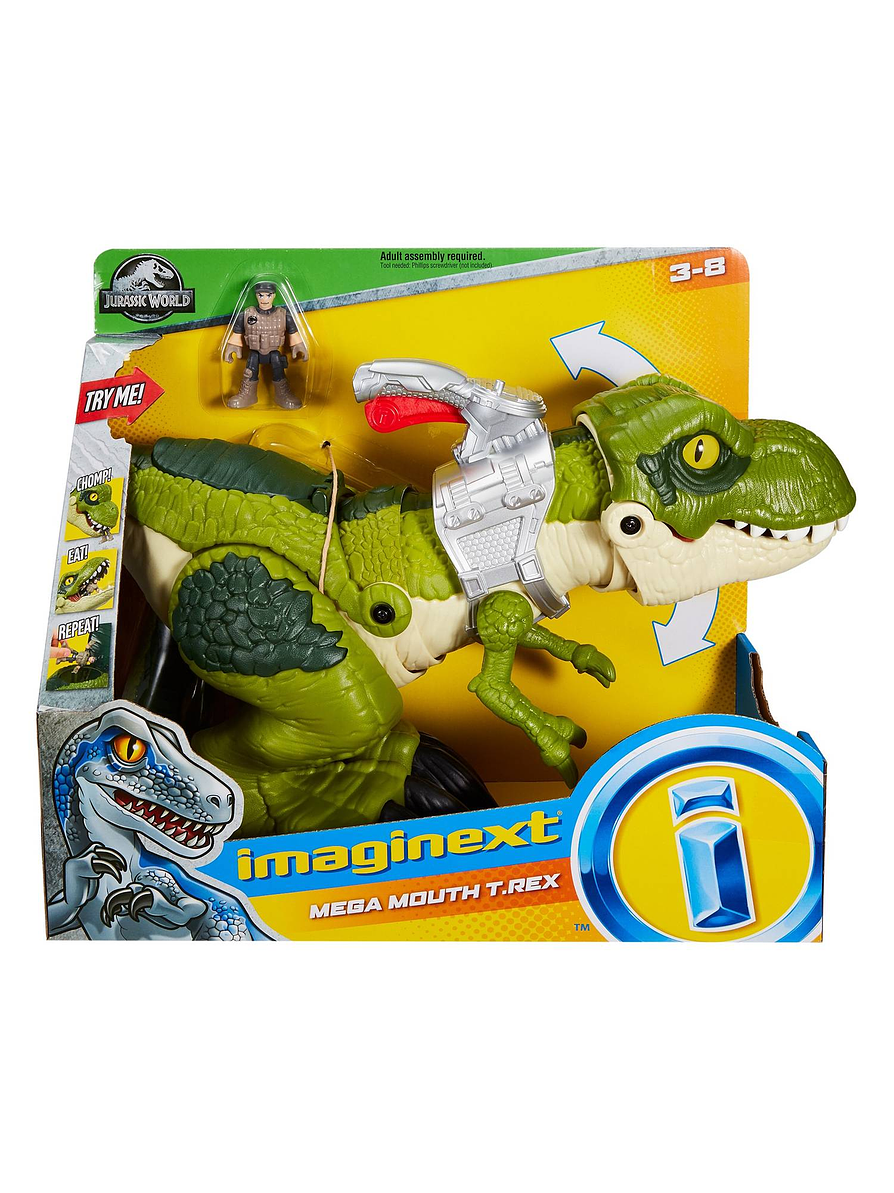 Imaginext T-Rex Mega Mordida Mattel 1