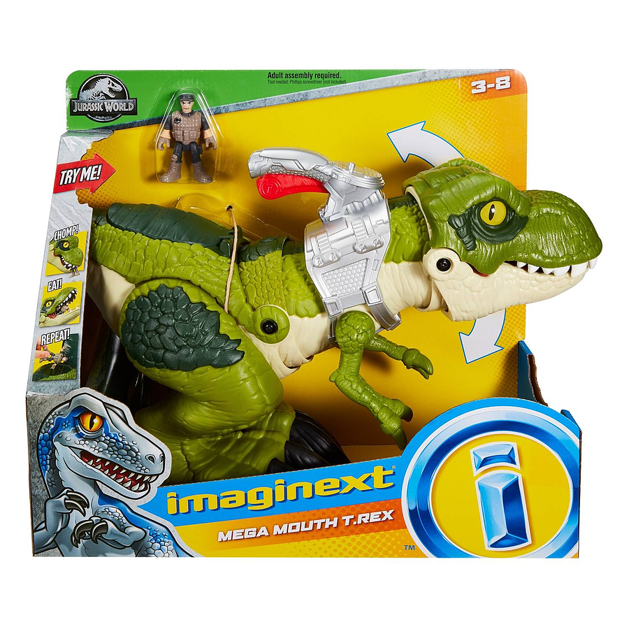 Imaginext T-Rex Mega Mordida Mattel 1