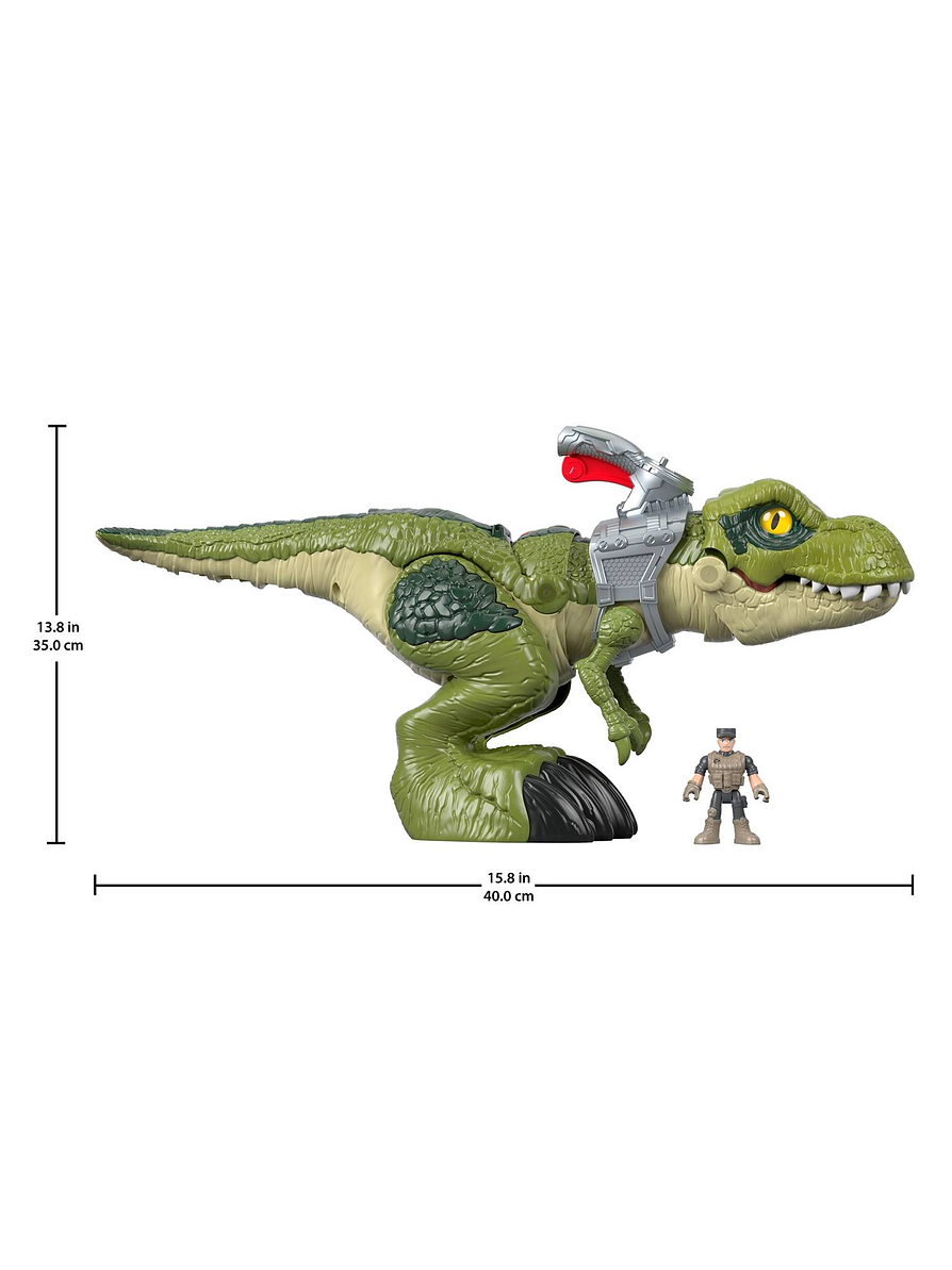 Imaginext T-Rex Mega Mordida Mattel 3