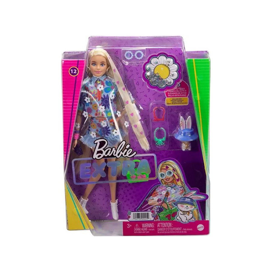 Barbie Extra Muñeca 12 Rubia  2