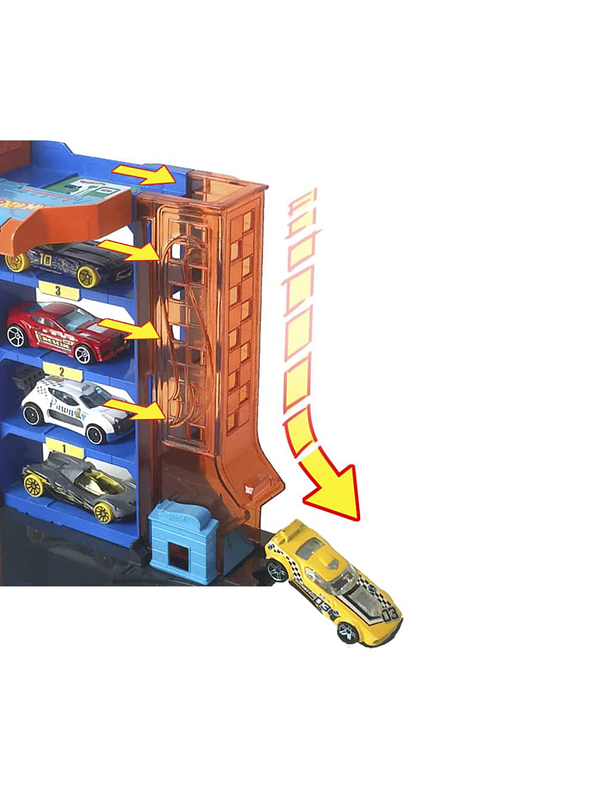 Hot Wheels Estacionamiento De Vehículos  4