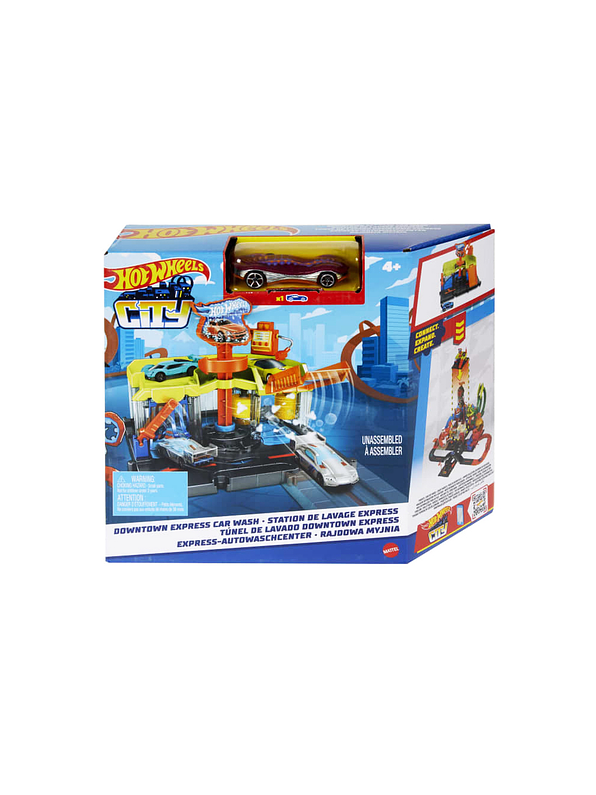 Hot Wheels Mini Auto Lavado  2