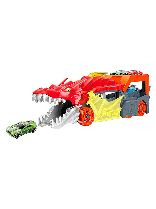 Hot Wheels Remolque De Dragón 2