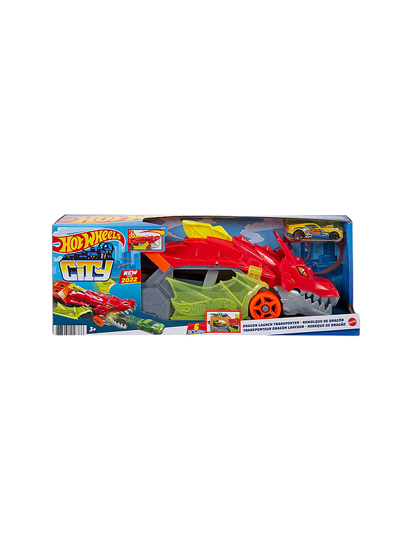 Hot Wheels Remolque De Dragón 1