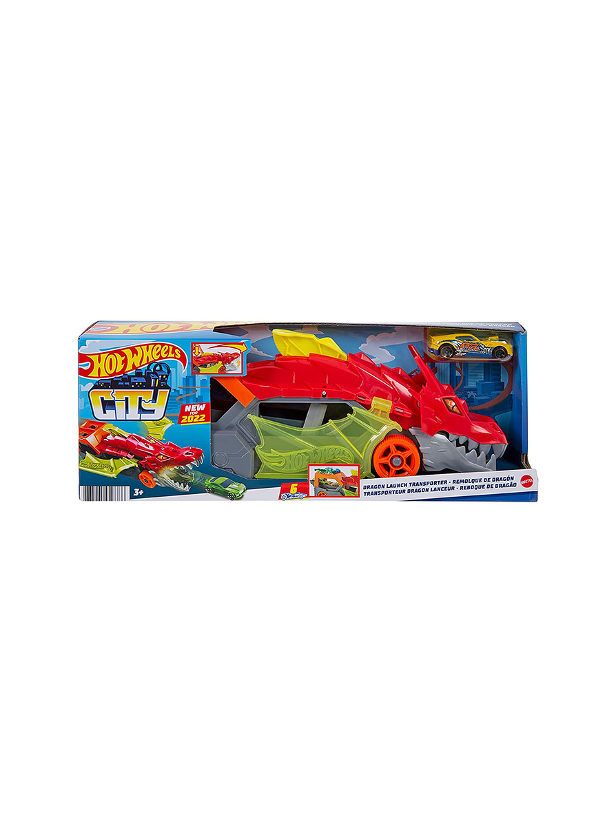 Hot Wheels Remolque De Dragón 1
