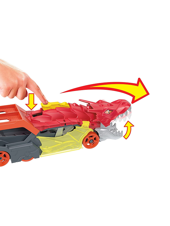 Hot Wheels Remolque De Dragón 3