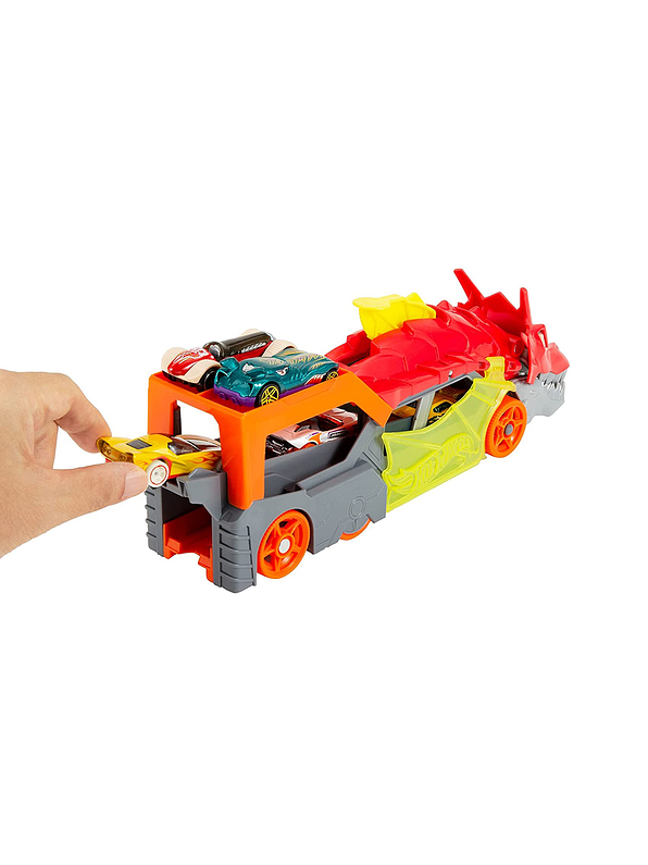 Hot Wheels Remolque De Dragón 5