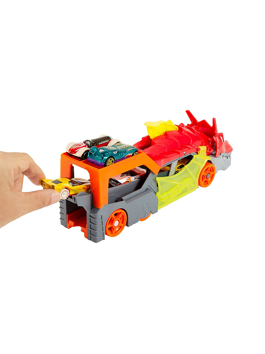 Hot Wheels Remolque De Dragón 5