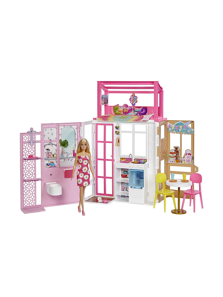 Barbie Casa Con Muñeca  1