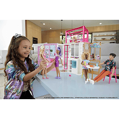 Barbie Casa Con Muñeca 
