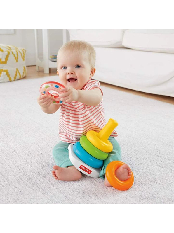 Fisher Price Pila De Aritos Rock A Stack  4