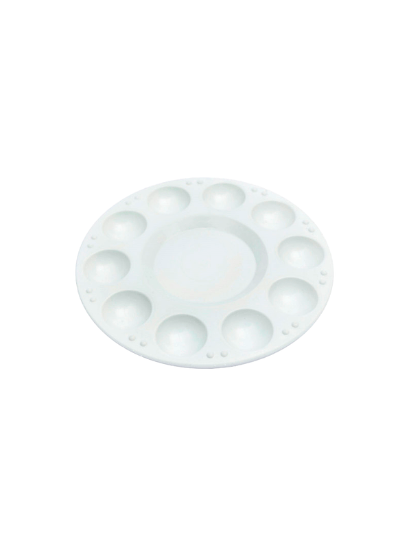 Paleta Plastica Circular 10 Cavidades  1