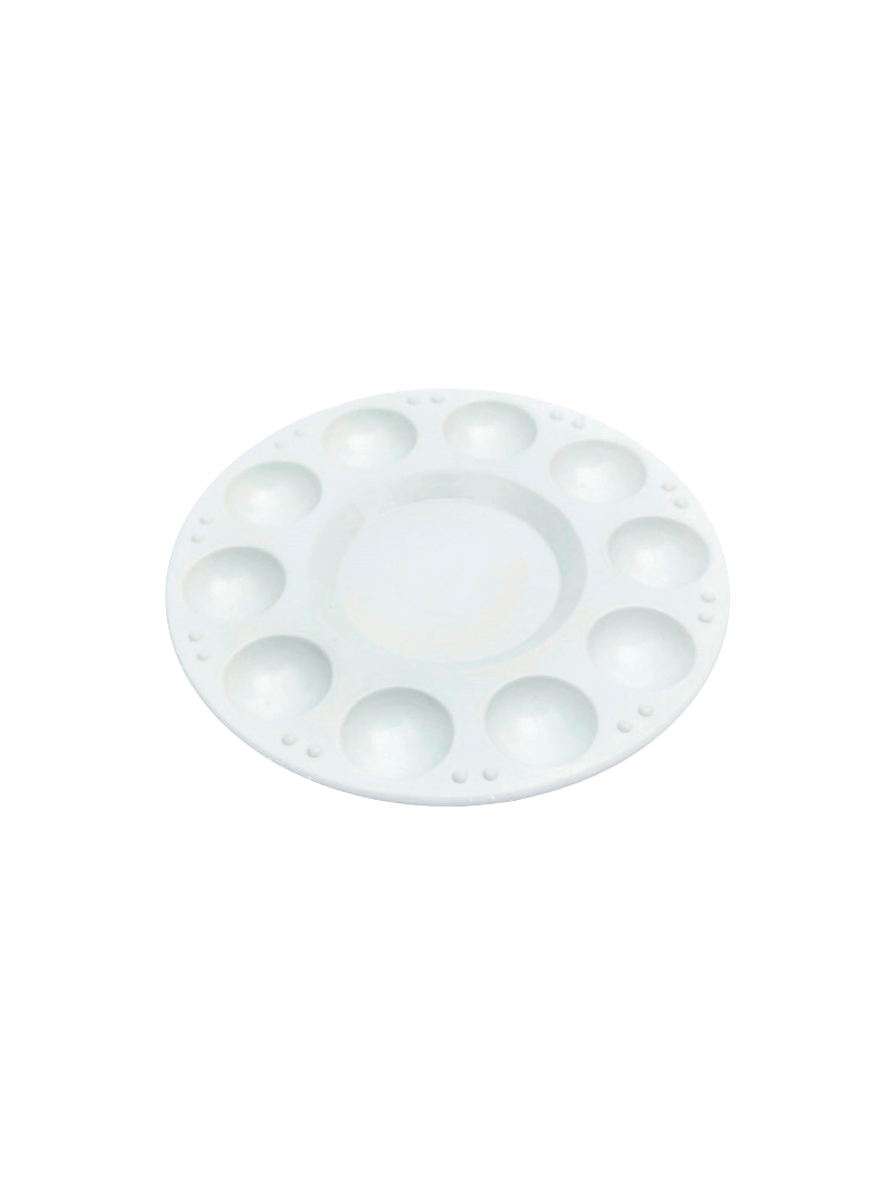 Paleta Plastica Circular 10 Cavidades  1