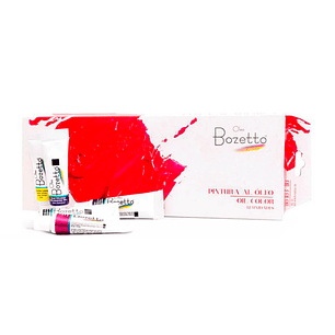 Estuche Oleo Bozetto 12 Unidades 15 Ml 