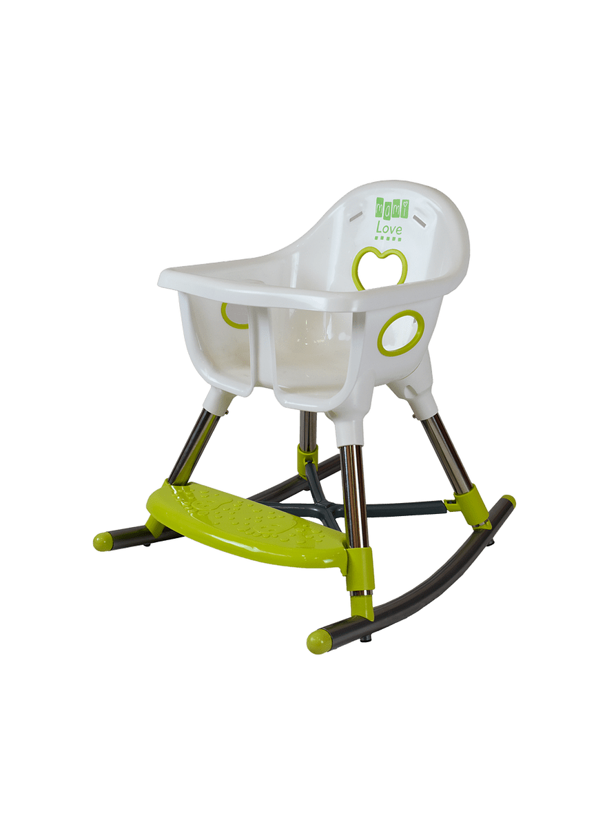 Silla Comedor 3 En 1 África Verde  7