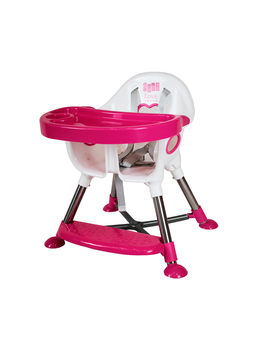 Silla Comedor 3 En 1 África Rosa 5