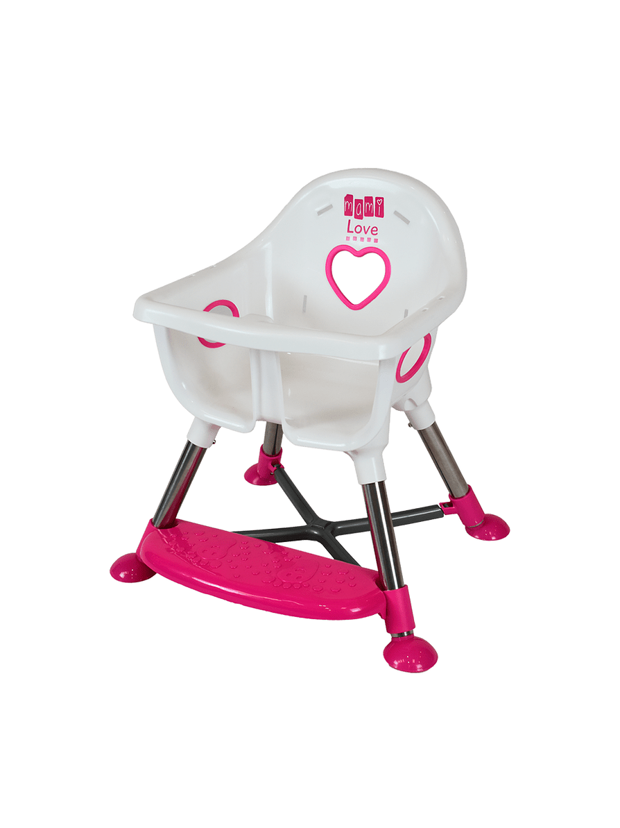 Silla Comedor 3 En 1 África Rosa 6