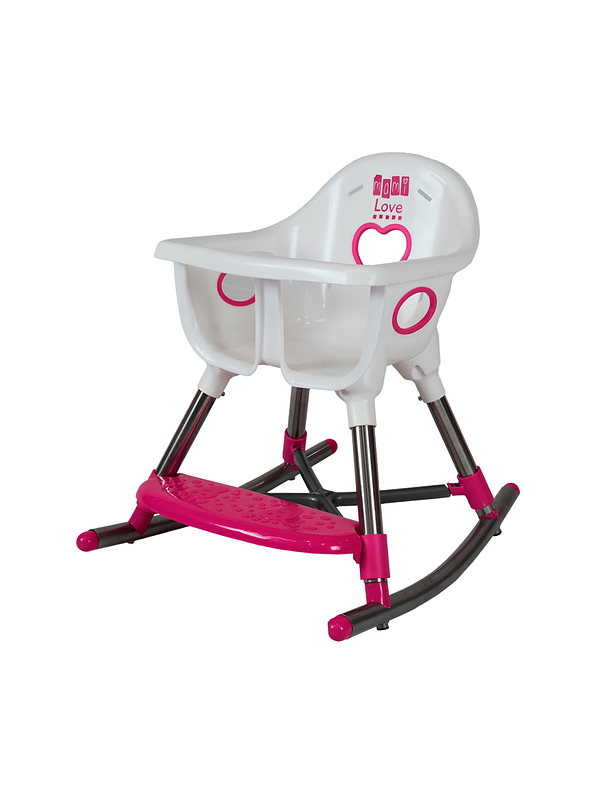 Silla Comedor 3 En 1 África Rosa 7