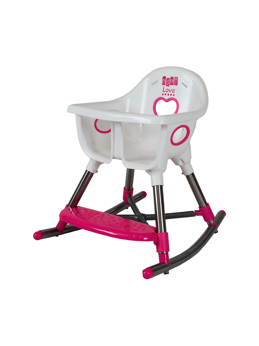 Silla Comedor 3 En 1 África Rosa 7