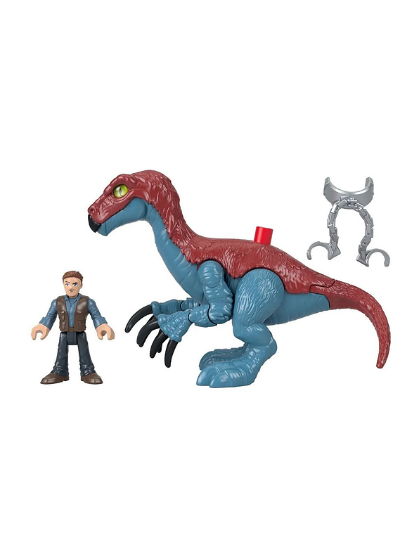 Imaginext Jurassic World 3 Therizinosaurus & Owen  4