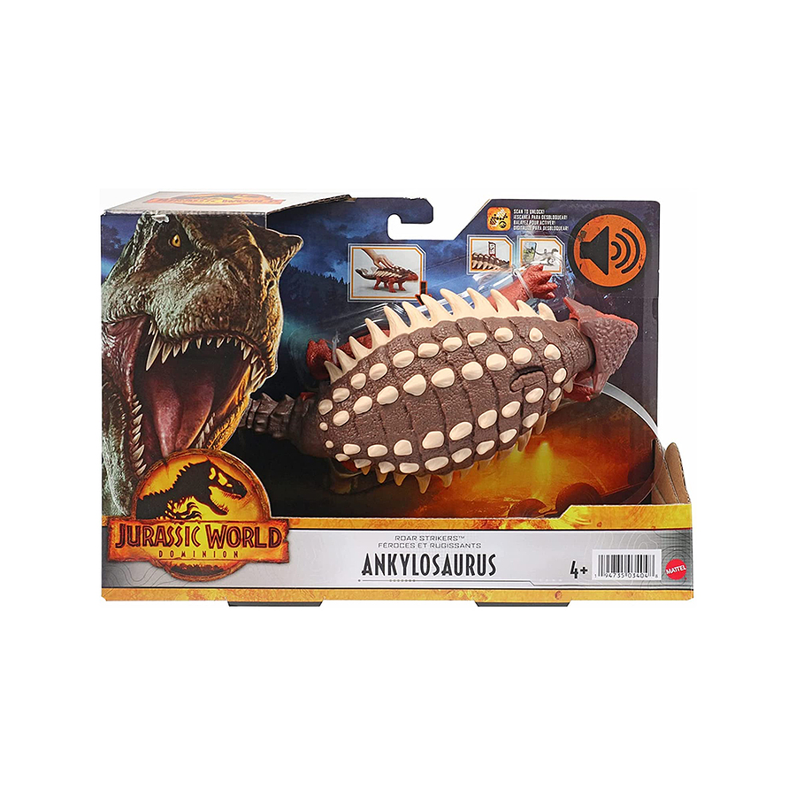 Jurassic World Ankylosaurus Ruge Y Ataca 2