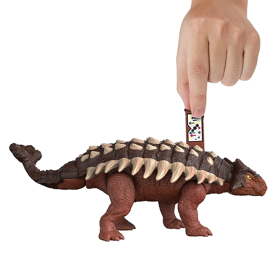 Jurassic World Ankylosaurus Ruge Y Ataca 4