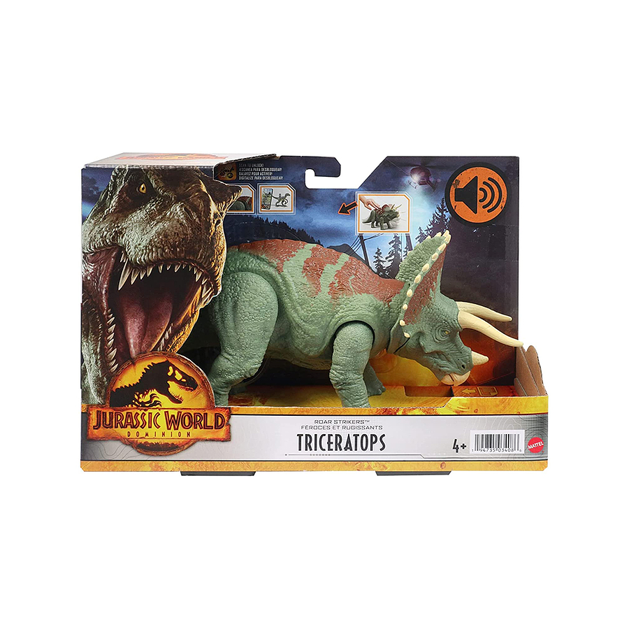 Jurassic World Triceratops Ruge Y Ataca  2