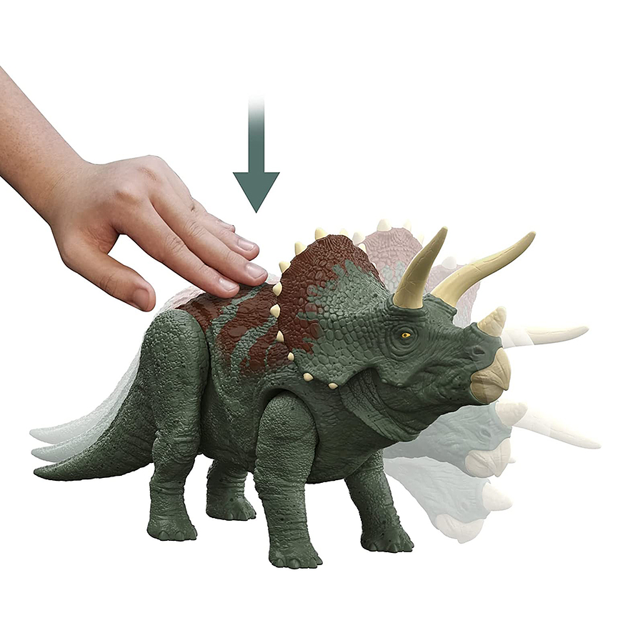 Jurassic World Triceratops Ruge Y Ataca  4