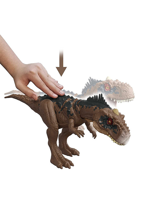 Jurassic World Rajasaurus Ruge Y Ataca 4