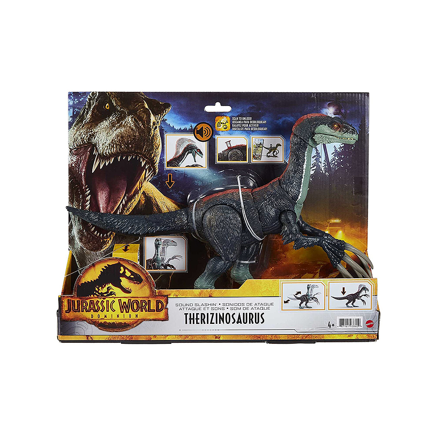Jurassic World Therizinosaurus Sonidos De Ataque  2