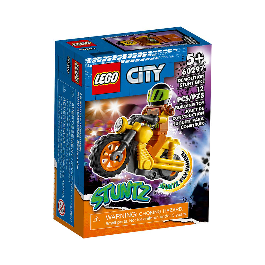 Lego Moto Acrobática Demolición  1