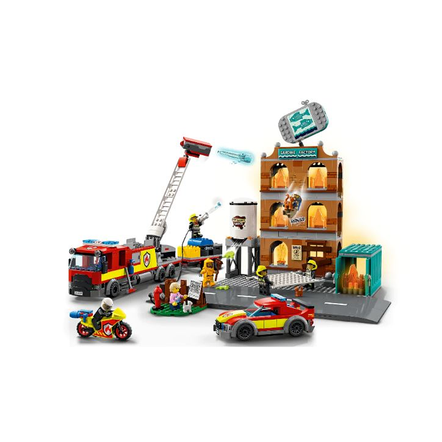 Lego Cuerpo De Bomberos  6