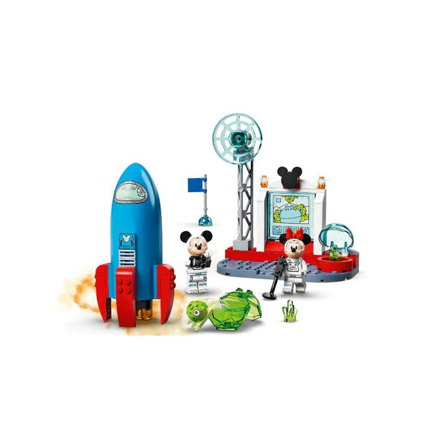 Lego Cohete Espacial De Mickey Mouse Y Minnie  3