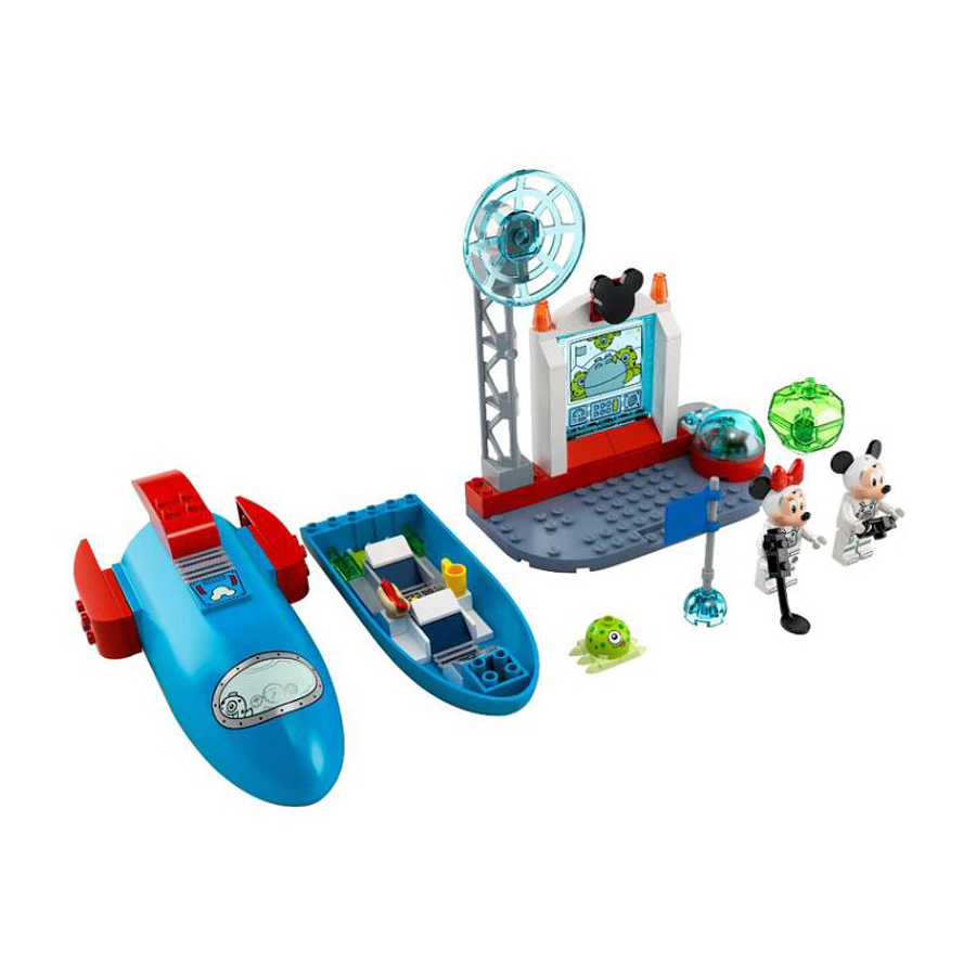 Lego Cohete Espacial De Mickey Mouse Y Minnie  6
